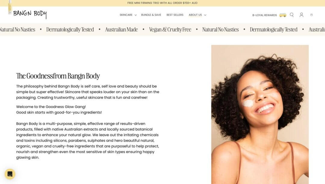 When Priscilla Hajiantoni started Bangn Body, she wasn’t a chemist, influencer, or business major. She was a marketing coordinator with a dream and a skin sensitivity problem. Tired of trying products that didn’t work for her or felt too harsh, she decided to create something better, simple, effective skincare that delivers real results.